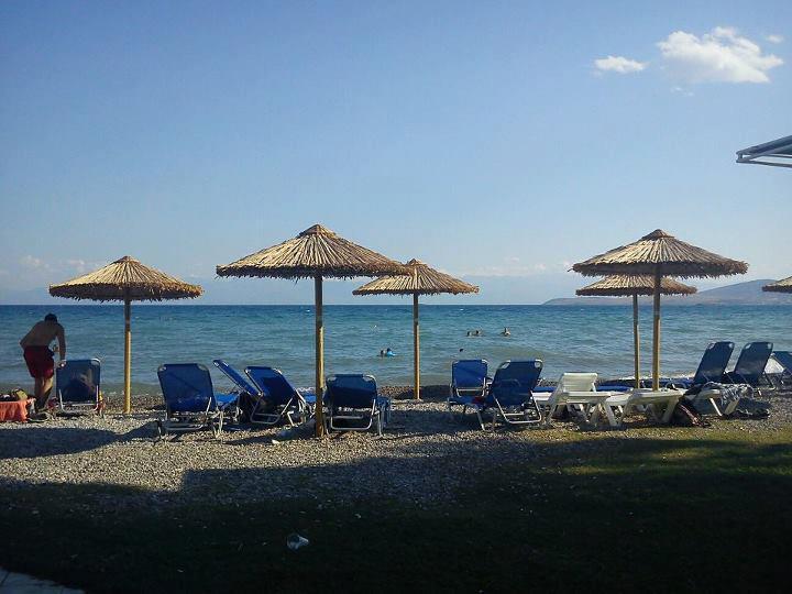 Nafsika Beach Delphi-Itea Exteriér fotografie